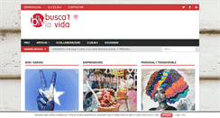 Desktop Screenshot of buscatlavida.com